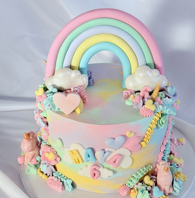 Rainbow Dreams Cake – A Whimsical Fantasy in Every Bite